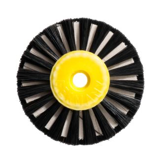 Brosse de polissage "Calibri" soie noire combinée lin et ortie 55 mm. Acurata