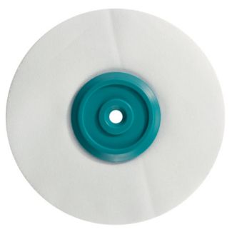 Brosse avec lamelles lin ortie blanc, pour polissage/brillantage de la résine 100 mm. Acurata