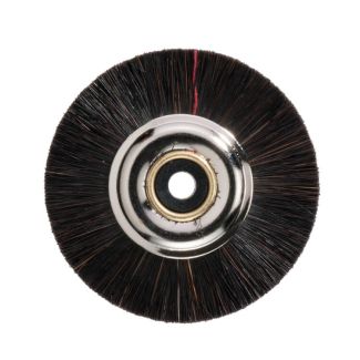Brosse étroite de polissage "Calibri" soie noire, pour résine, âme en plastique, 48 mm. Acurata