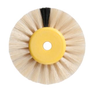 Brosse de polissage combinée avec insert en polaire, noyau plastique, 55 mm. Acurata