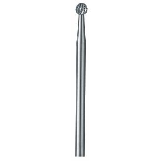 Fraise carbure tungstène chirurgie 141A boule. Busch