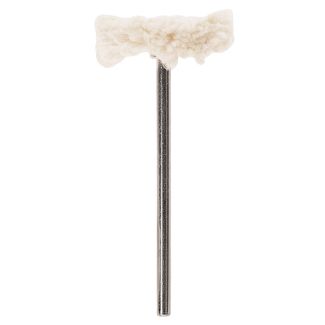 Brosse en fil de coton pour le brillantage des résines ou métaux, diamètre 220, tige 104. Hatho. Made in Germany