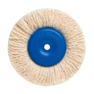 Brosse en coton fin. Phase brillantage, pour résine ou métaux. Hatho
