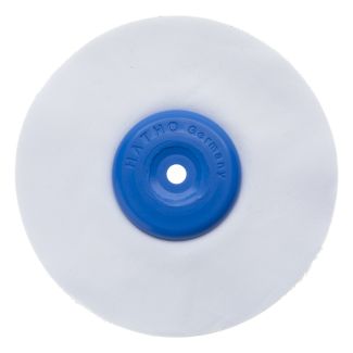 Disque de polissage pour tour à polir, toile de coton très fine, 100 mm. Hatho
