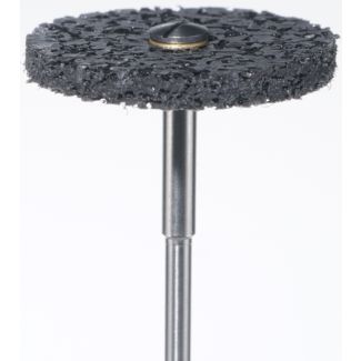 Brossette en fibre siliconé 217XF pour le réglage et polissage des éléments acryliques et résine 3D, épaisseur 3,0 mm. Haeggen