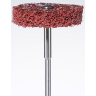 Brossette en fibre siliconé 218UF pour le polissage des éléments acryliques et résine 3D, épaisseur 5,5 mm. Haeggen