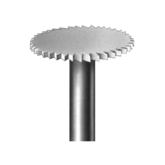 Disque cranté 231 pour gouttières thermoformées, épaisseur 0,6 mm, diamètre 100. Busch