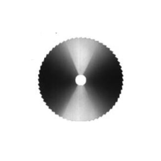 Disque cranté 232 pour gouttières thermoformées et résines, diamètre 130. Busch