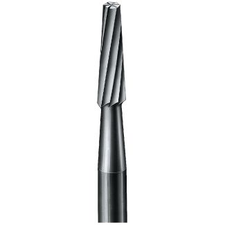 Fraise carbure tungstène cônique longue 23L tige 104