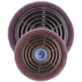 Disque de polissage avec cerclage pour tour à polir Scotch-Brite Fin 255F. Hatho