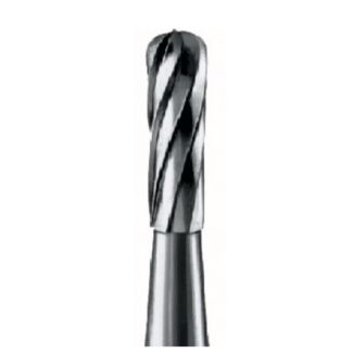 Fraise tungstène poire 25R préparation cavitaire, tige turbine. Busch
