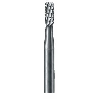 Fraise tungstène cylindrique préparation cavité 31, tige turbine. Busch