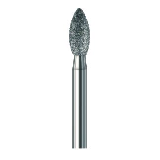 Fraise olive pointue 368 diamant grains moyens. Busch