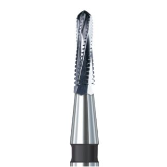 Fraise carbure de tungstène coupes couronnes 38R, tige turbine. Busch