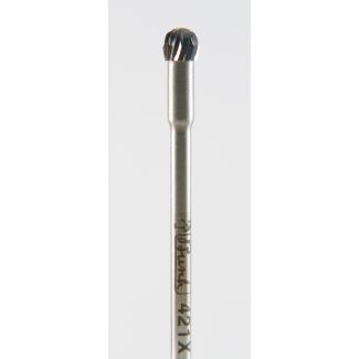 Fraise carbure tungstène pour métaux non précieux ou résine 421X 040