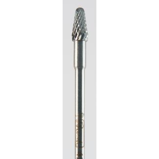 Fraise carbure tungstène pour métaux non précieux ou résine 424X 040