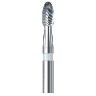 Fraise tungstène à finir 44UF bague blanche olive 018. Busch