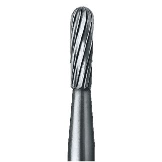 Fraise tungstène à finir 47L cylindrique bout rond. Busch