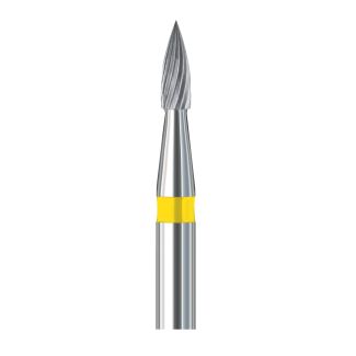 Fraise tungstène à finir 48F flamme bague jaune. Busch