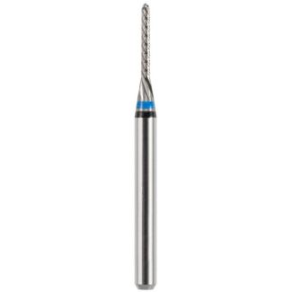 Fraisage denture XNE cylindrique 0° arrondie 010, alliages non précieux, tige 103. Acurata