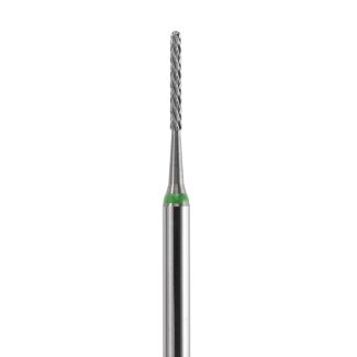 Fraisage denture 191 cylindrique parallèle 0° arrondie 010, tige 103. Acurata