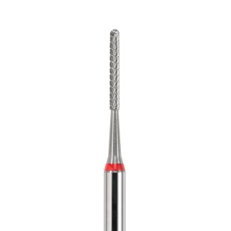 Fraisage denture fine RQF pour finition cylindrique 0° arrondie 010, alliages non précieux et or, tige 103. Acurata