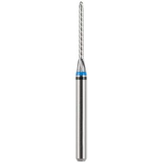 Fraisage denture XNE cylindrique longue 0° arrondie 010, alliages non précieux, tige 103. Acurata