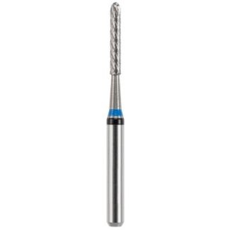 Fraisage denture XNE cylindrique 0° arrondie 015, alliages non précieux, tige 103. Acurata