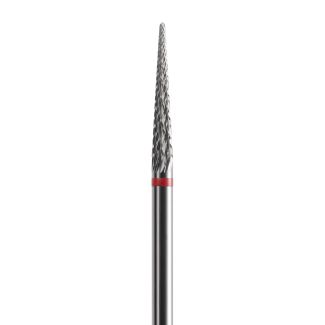 Fraise tungstène podologie FX ongle finition conique pointue longue 023. Acurata
