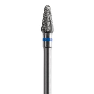 Fraise tungstène podologie X conique ronde 040. Ongle peu épais. Acurata