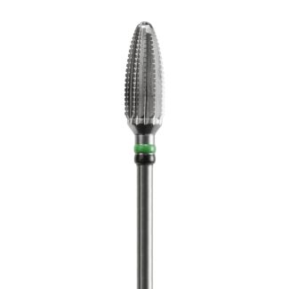 Fraise tungstène podologie LGQ olive, ongle peu épais à épais 060. Acurata