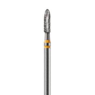 Fraise tungstène podologie NEM cylindrique pointue diamètre 023. Acurata