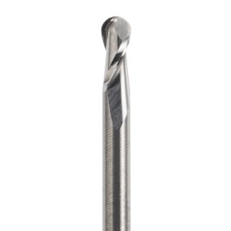 Fraise d'usinage ZrO pour système Universel ouvert, mandrin 3 mm, 2 lames, 010. Acurata
