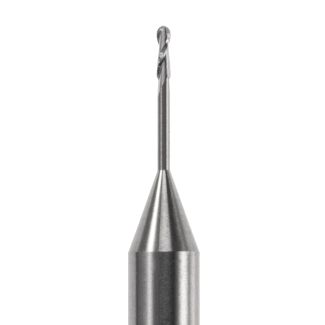 Fraise d'usinage ZrO pour système Universel ouvert, longueur 48 mm, mandrin 4 mm, 2 lames, 008. Acurata