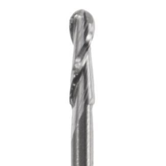 Fraise d'usinage ZrO pour système Universel ouvert, longueur 48 mm, mandrin 4 mm, 2 lames, 006. Acurata