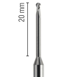 Fraise d'usinage Universelle pour Roland DWX 4 / 50 / 51D / 52DC, 2 lames, 010. Acurata