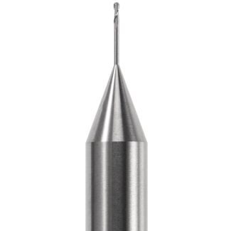 Fraise d'usinage ZrO pour système Universel, longueur 57 mm, mandrin 6 mm, 2 lames, 006. Acurata