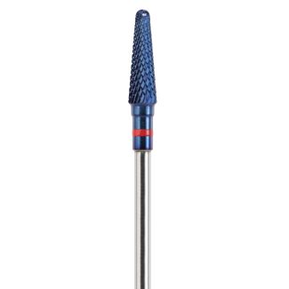Fraise tungstène podologie FX ongle finition conique traitement AC-Blue 040. Acurata