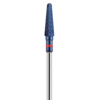Fraise tungstène podologie FX ongle finition conique traitement AC-Blue 040. Acurata