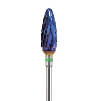 Fraise AB251GX carbure tungstène AC-BLUE grosse denture, plâtre et résine. Acurata