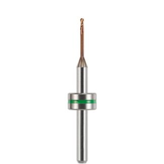 Fraise d'usinage pour titane sur Sirona MC X5, mandrin 3 mm, 2 lames avec traitement AC-Fire, 010. Acurata