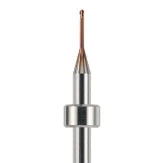 Fraise d'usinage pour chrome-cobalt sur YENADENT - DEGOS STAR, mandrin 4 mm, 2 lames, avec traitement AC-Fire, 010. Acurata