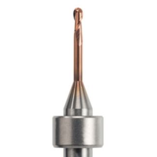 Fraise d'usinage CrCo/NEM Imes-Icore CORITEC 350i-750i mandrin 6 mm, 2 lames, avec traitement AC-Fire, 020. Acurata