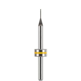 Fraise d'usinage Zircone pour Sirona MC X5, mandrin 3 mm, 2 lames, avec traitement AC-Kristall, 005. Acurata