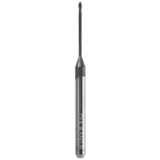 Fraise d'usinage ZrO pour système Universel ouvert, mandrin 3 mm, 2 lames avec traitement AC-Kristall, 010. Acurata