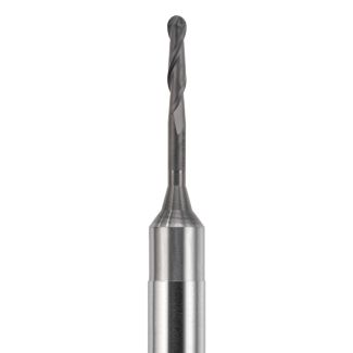 Fraise d'usinage pour zircone sur Zirkonzahn mandrin 6 mm, 2 lames avec traitement AC-Kristall 020. Acurata