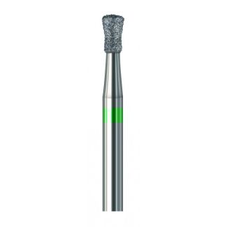 Fraise cône inversé diamantée col 6806 gros grains vert. Busch