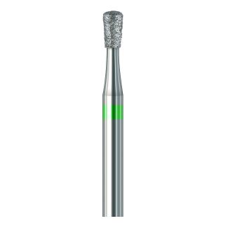 Fraise poire diamantée 6830 gros grains bague verte. Busch