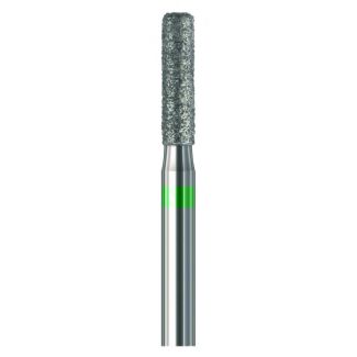 Fraise cylindrique arrondie 6836KR diamant bague verte 012. Busch