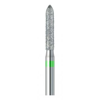 Fraise cylindrique ogivale 6878 diamant bague verte. Busch